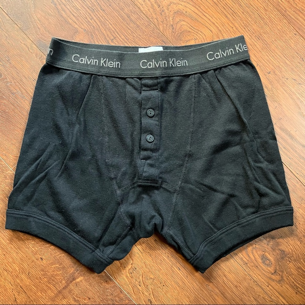 Calvin Klein Button Fly Boxer Briefs - 1 Pair